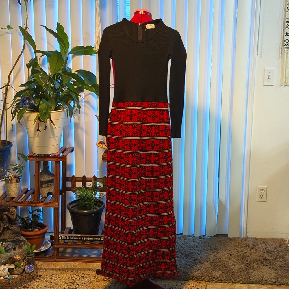 Vintage Acrylic Dress